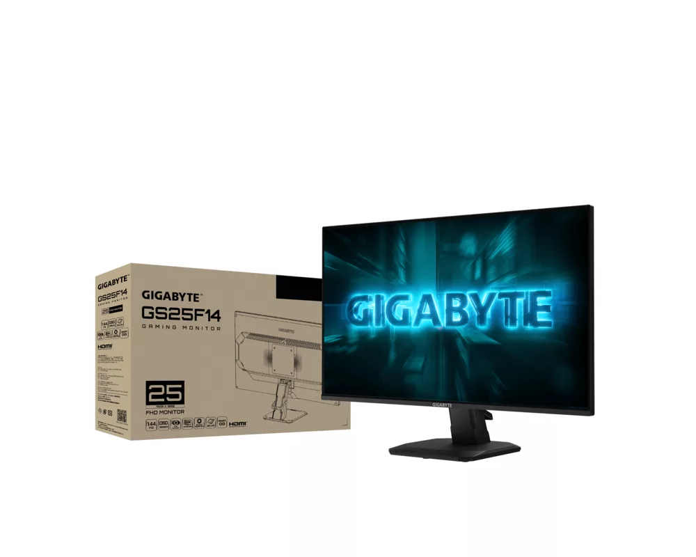 Монитор Gigabyte GS25F14 - 24.5 inch SS IPS FHD (1920x1080), 144 Hz, 1 ms, HDR10 7