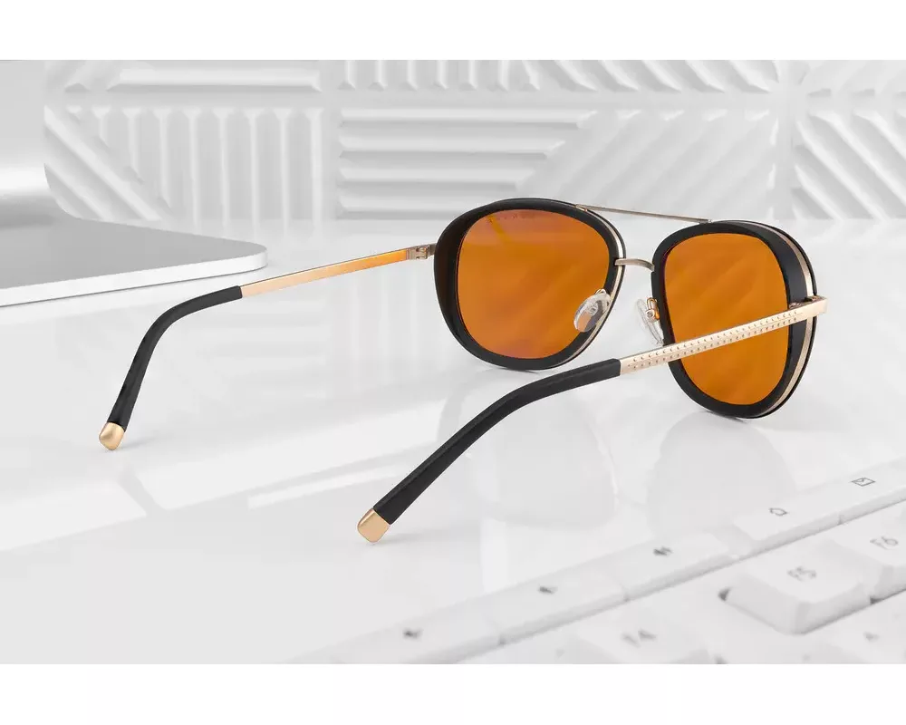 Очила за компютър Компютърни очила GUNNAR Dume - Gold - Amber Max 7