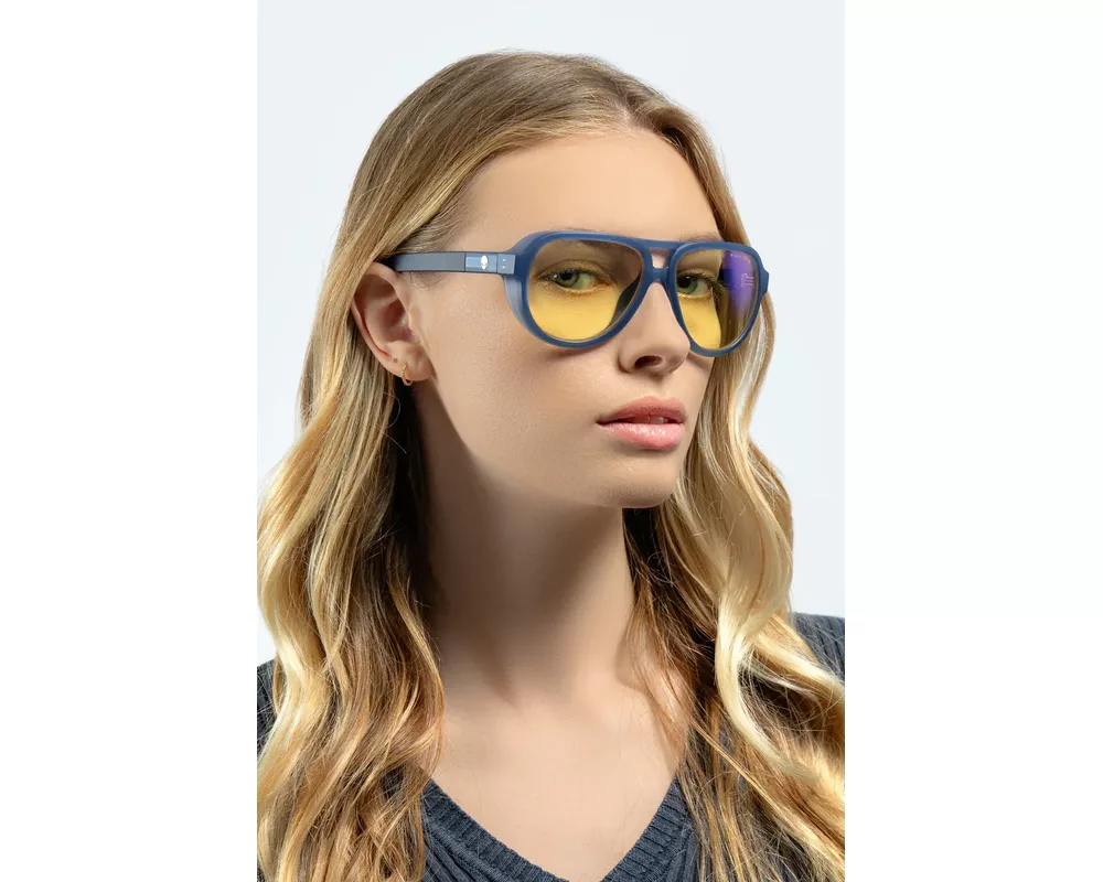 Очила за компютър Компютърни очила GUNNAR Alienware Roswell - Conspiracy Blue - Amber 5