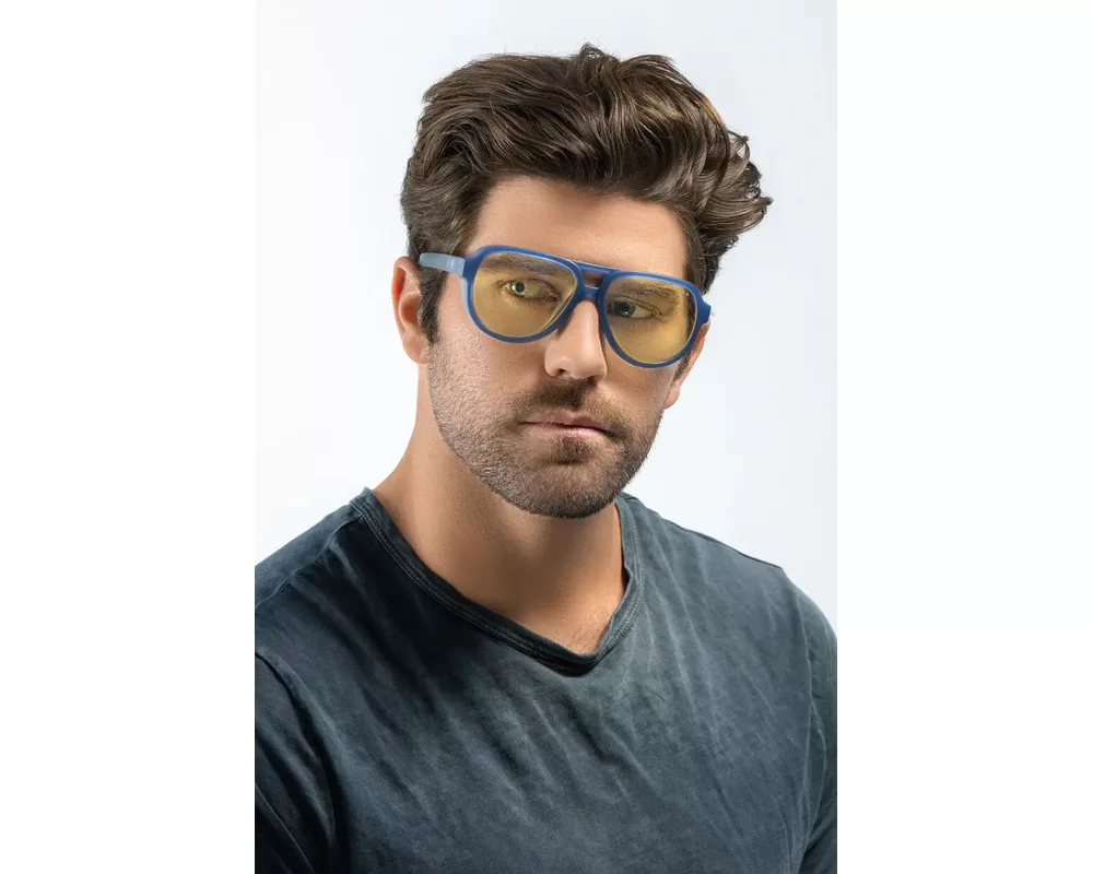 Очила за компютър Компютърни очила GUNNAR Alienware Roswell - Conspiracy Blue - Amber 4