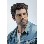 Очила за компютър Компютърни очила GUNNAR White Wolf - Steel/Umber - Amber 4