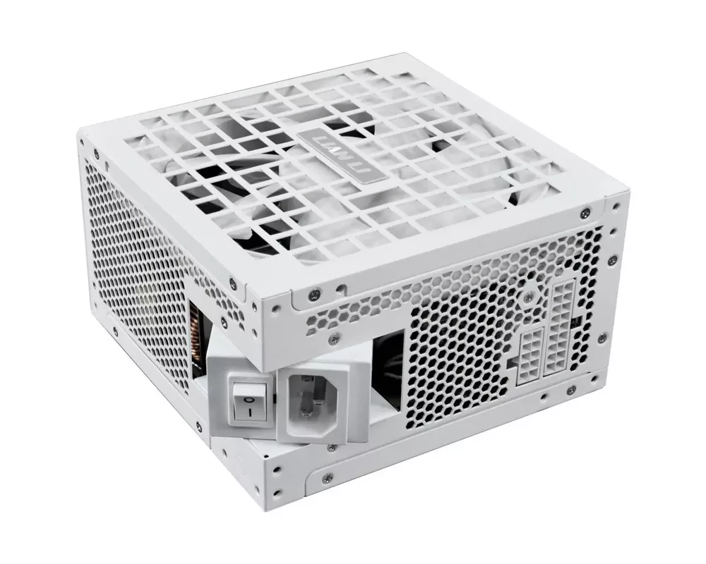 Захранване Lian Li RS 1200W 80+ Gold PCIe 5.1, ATX 3.1, RS Hub - Бял 2