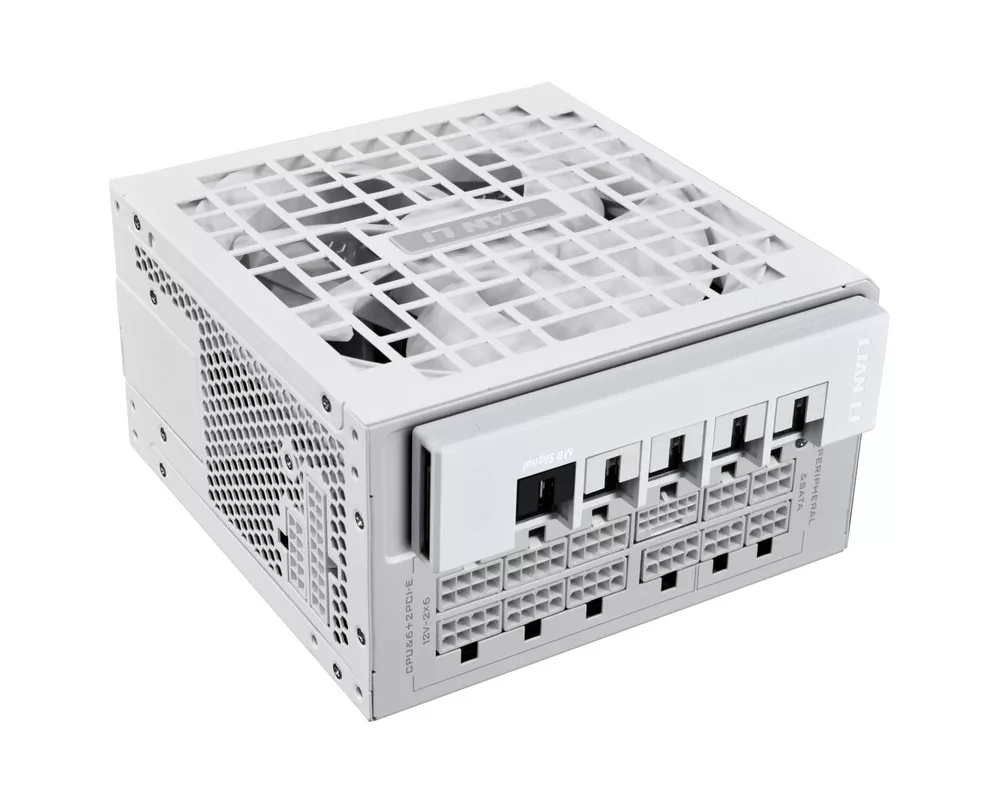 Захранване Lian Li RS 1200W 80+ Gold PCIe 5.1, ATX 3.1, RS Hub - Бял 3