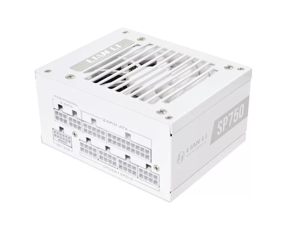 Захранване Lian Li SP750 V2 White 750W 80+ Gold PCIe 5.1, ATX 3.1 2