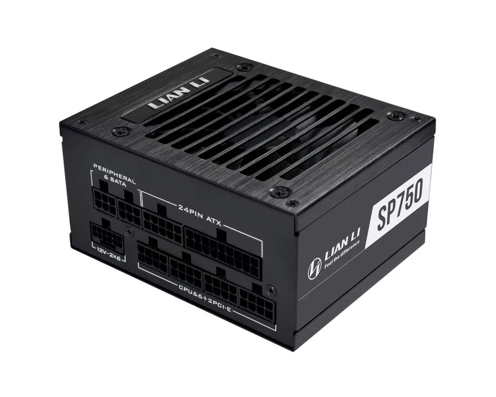 Захранване Lian Li SP750 V2 Black 750W 80+ Gold PCIe 5.1, ATX 3.1 2