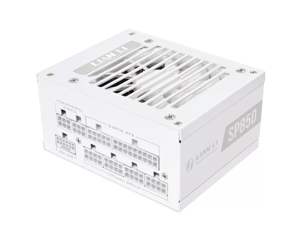 Захранване Lian Li SP850 V2 White 850W 80+ Gold PCIe 5.1, ATX 3.1 2