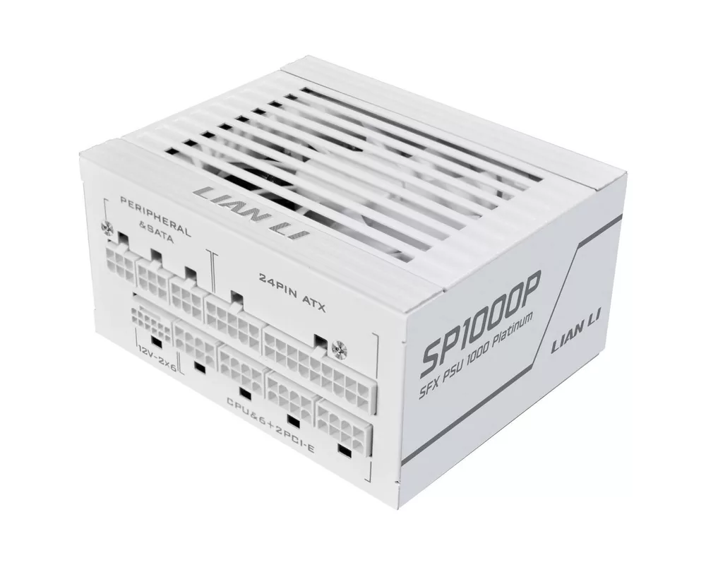 Захранване Lian Li SP1000 White 1000W 80+ Platinum PCIe 5.1, ATX 3.1 2