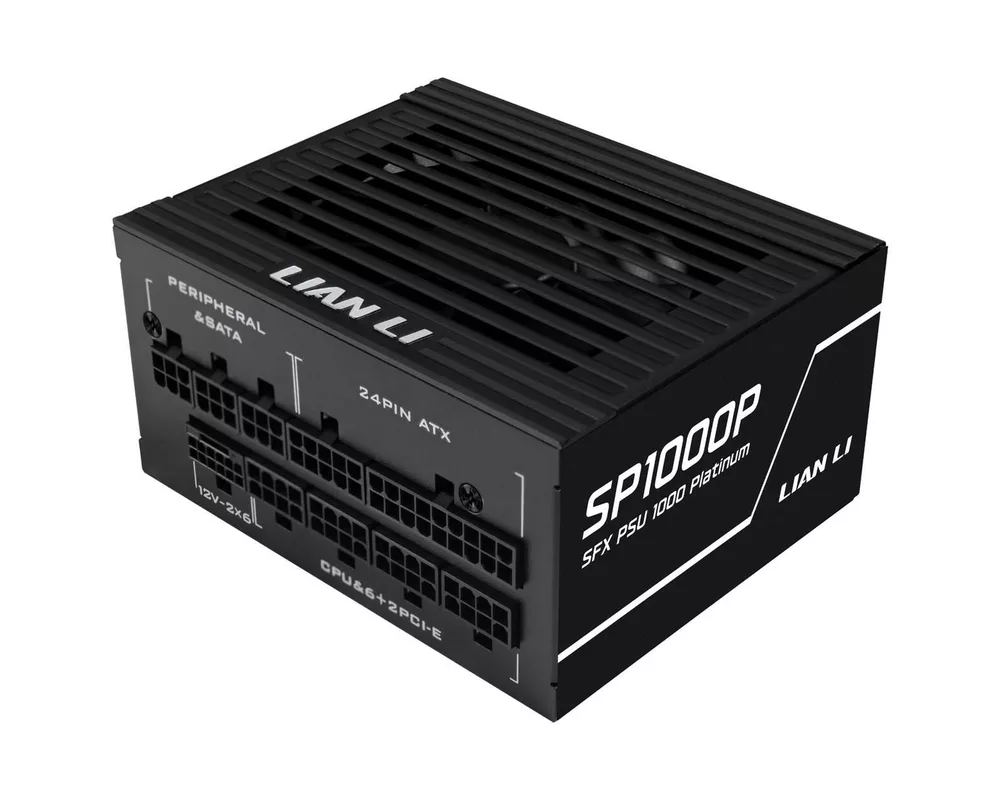 Захранване Lian Li SP1000 Black 1000W 80+ Platinum PCIe 5.1, ATX 3.1 2