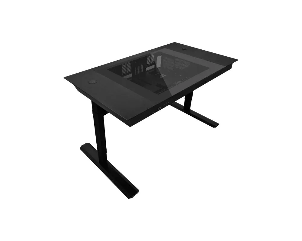 Кутия Компютърна кутия в бюро 2 в 1 Lian Li DK07 - Black 2