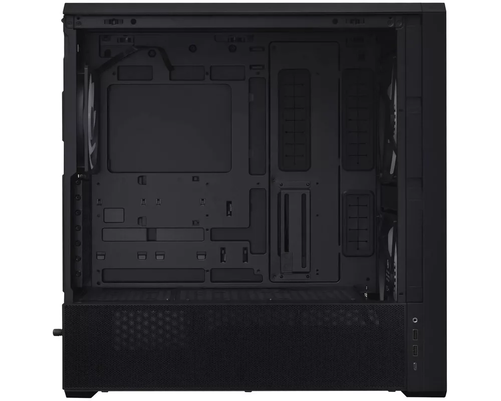 Кутия Lian Li LANCOOL 217 INF RGB Mid-Tower, Tempered Glass - Черна 5