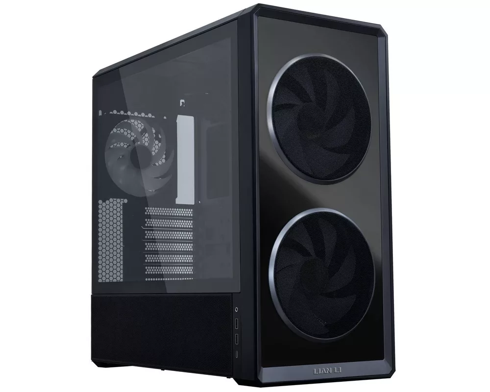 Кутия Lian Li LANCOOL 217 INF RGB Mid-Tower, Tempered Glass - Черна 2
