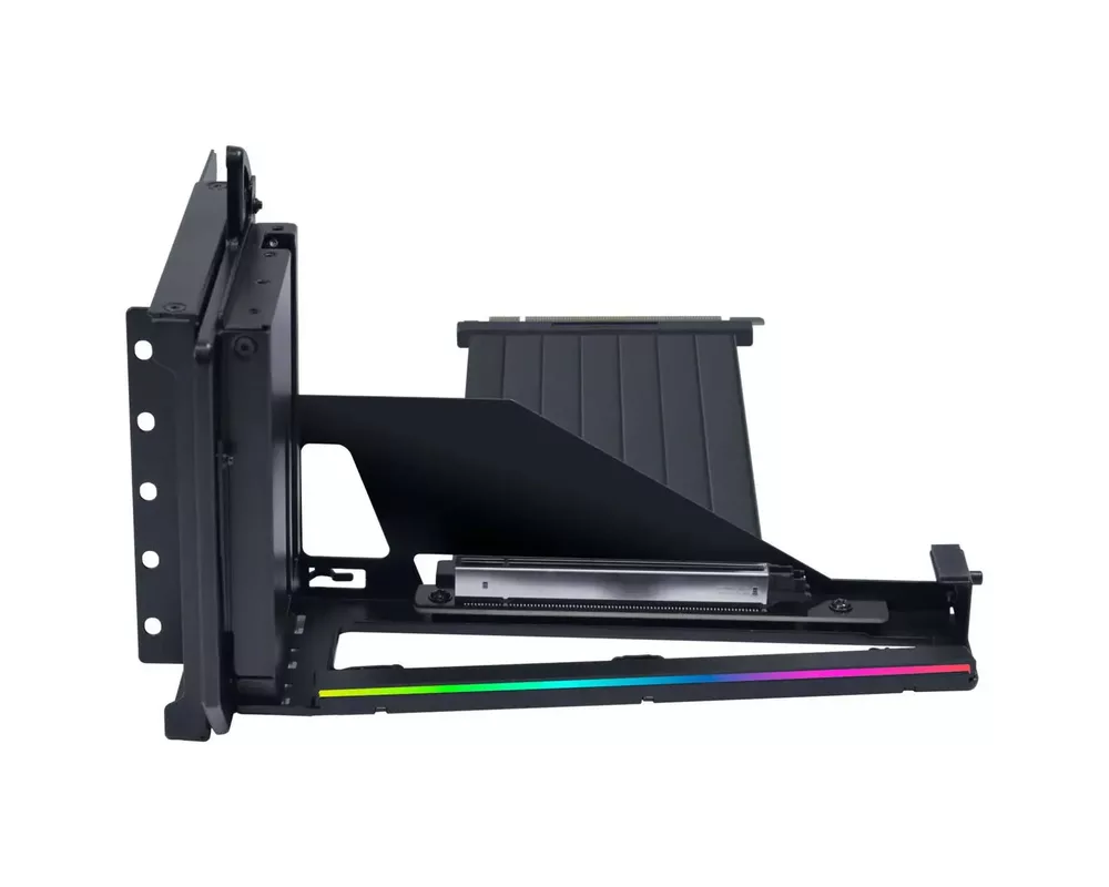 Контролер Брекет за вертикален монтаж на GPU Lian Li VG4-5-V4 Riser cable PCIe 5.0 - Black 2