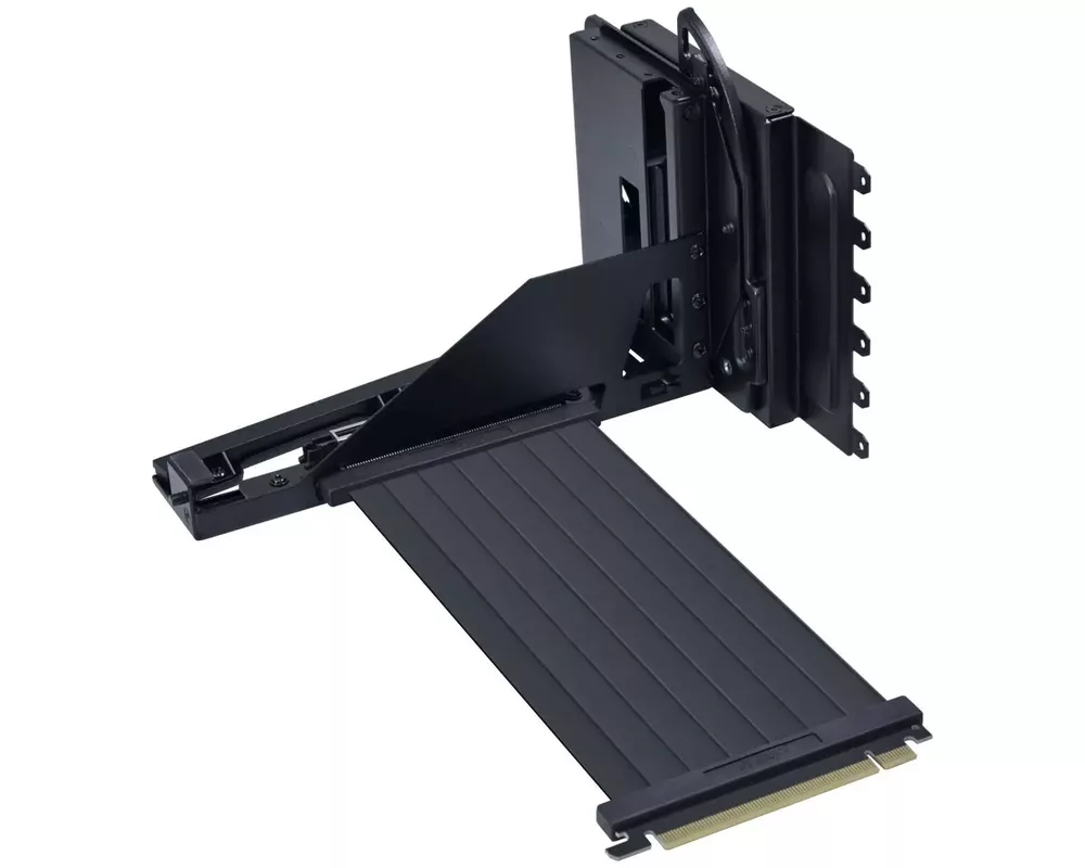 Контролер Брекет за вертикален монтаж на GPU Lian Li VG4-5-V4 Riser cable PCIe 5.0 - Black 4