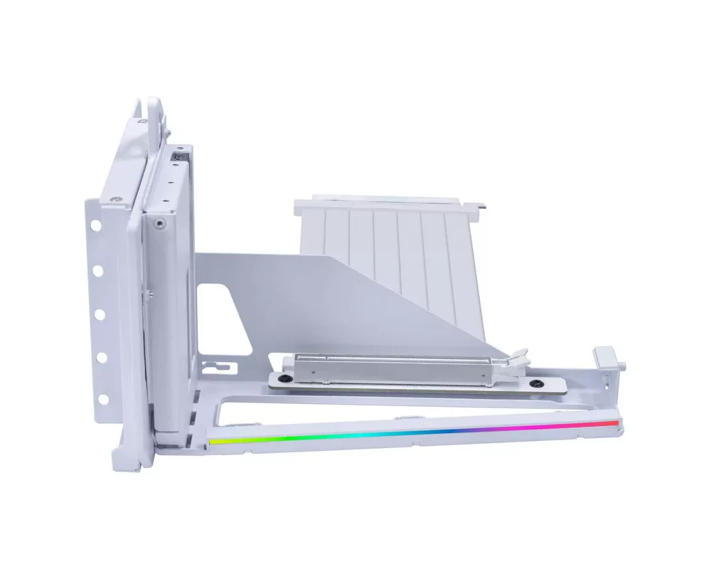 Контролер Брекет за вертикален монтаж на GPU Lian Li VG4-5-V4 Riser cable PCIe 5.0 - White 2