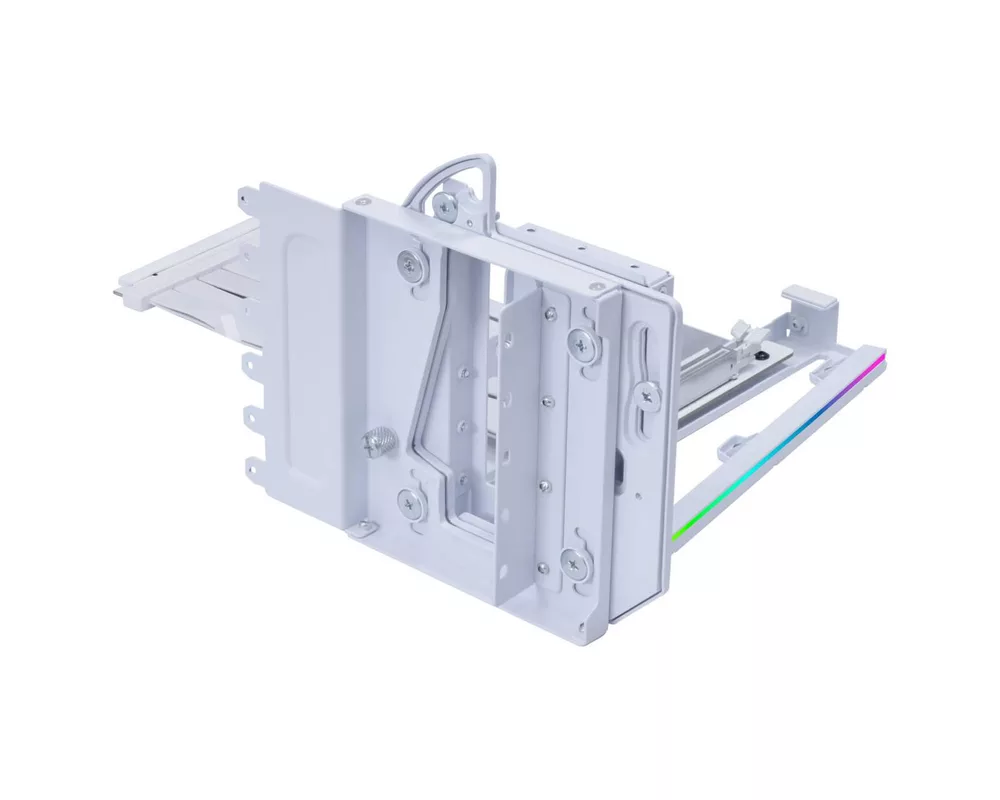 Контролер Брекет за вертикален монтаж на GPU Lian Li VG4-5-V4 Riser cable PCIe 5.0 - White 3