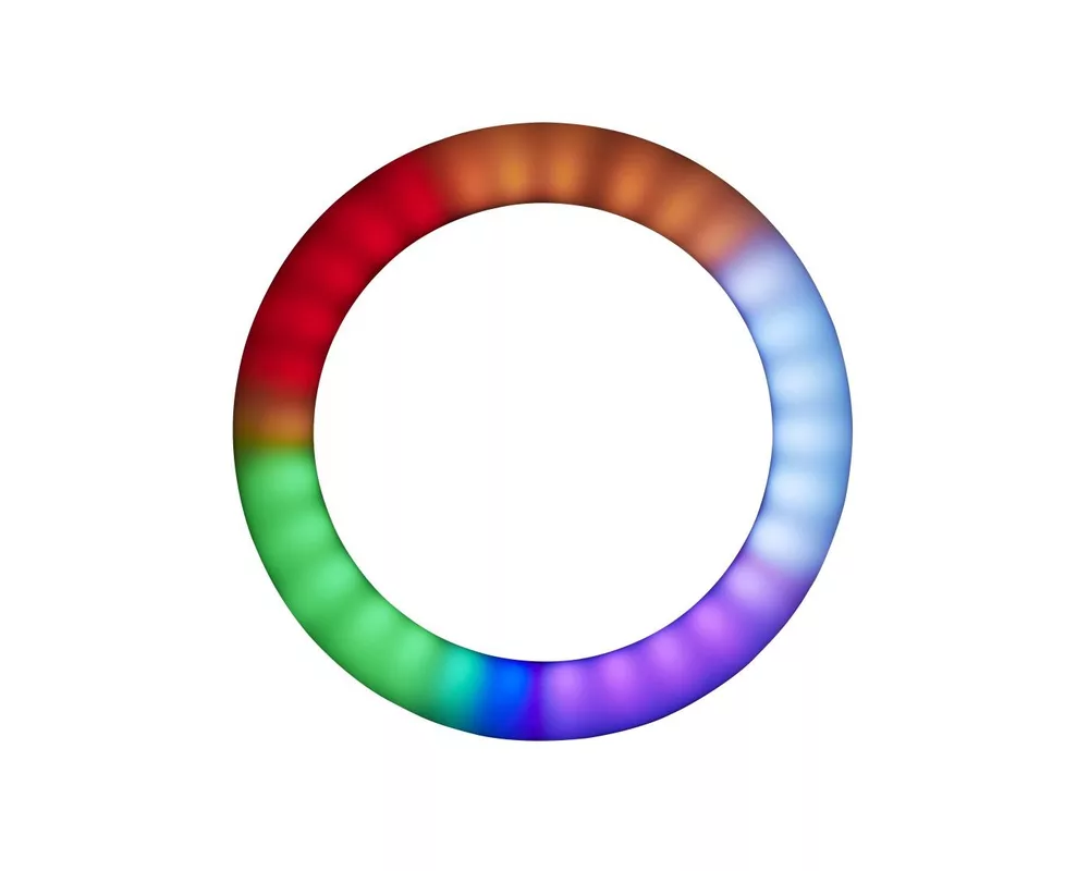 Фото и видео аксесоари Hama LED Лампа със статив "SpotLight FoldUp RGB 102" LED-RGB, комплект за смартфон, сгъваема 23