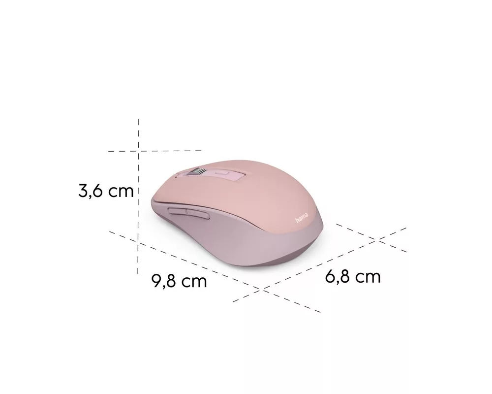 Мишка HAMA Безжична мишка „WM-450“, 2.4 GHz / Bluetooth, 7 бутона 13