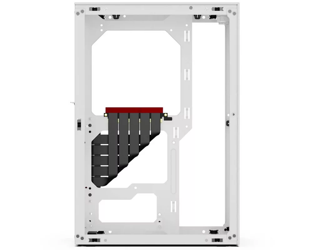 Кутия Ssupd Meshlicious Full Mesh PCIE 4.0 Edition Mini-ITX Case - White 4