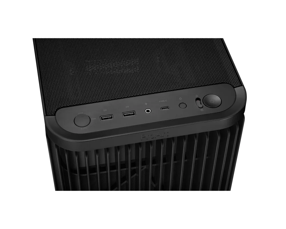 Кутия ASUS ProArt PA401 Black - Tempered Glass Panel 6