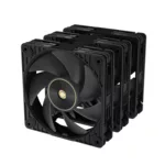 Вентилатор Комплект Вентилатори 3в1 ASUS PROART PF120 PWM - Black 120x120x28 mm 4