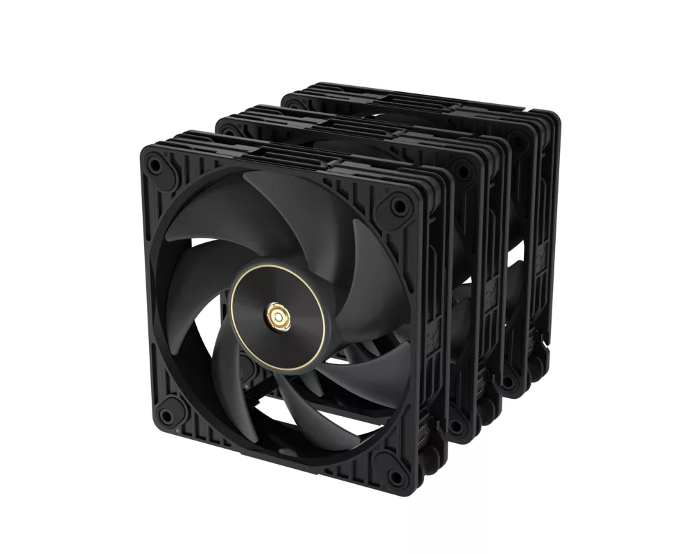 Вентилатор Комплект Вентилатори 3в1 ASUS PROART PF120 PWM - Black 120x120x28 mm 4