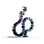Кабел uRage Органайзер за кабели „Spine“, 130 см, черен 4