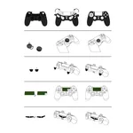 Геймърски аксесоари Комплект аксесоари HAMA Undead 7in1 за PS4/SLIM/PRO 8