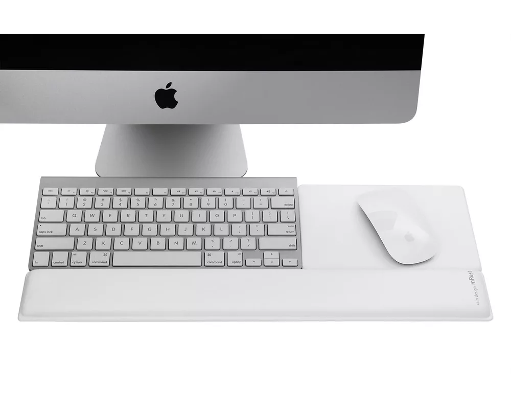 Геймърски аксесоари Подложка за китки и пад Rain Design mRest Бял 2