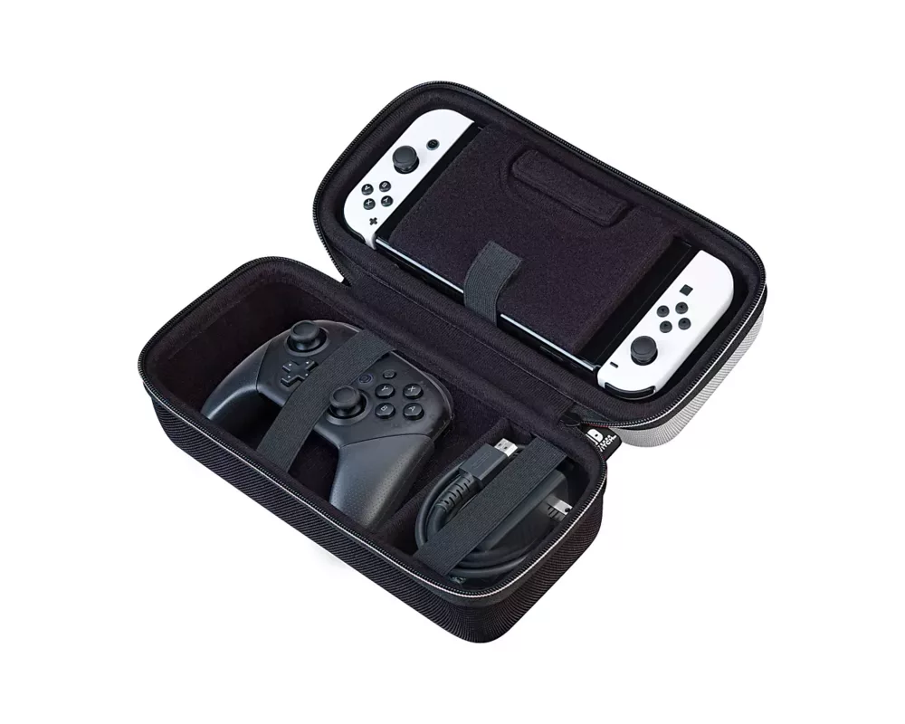 Геймърски аксесоари Чанта за гейминг конзола Nacon Bigben Nintendo Switch OLED, Бяло - NNS4000W 3