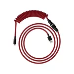 <span>Геймърски аксесоари</span> Кабел за клавиатура HyperX Coiled Cable USB-C Red-Black <span class='catalog-num-in-name'>HX-ACC-USBC-RED-BL</span> - 