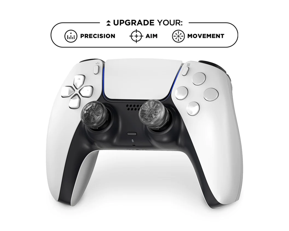 Геймърски аксесоари Аксесоар KontrolFreek FPS Thumbsticks Crystal Galaxy Edition за PS5 DualSense 2