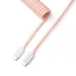 <span>Геймърски аксесоари</span> Кабел за клавиатура Keychron Coiled Aviator Light Pink <span class='catalog-num-in-name'>ACC-CAB-15</span> - 