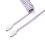 <span>Геймърски аксесоари</span> Кабел за клавиатура Keychron Coiled Aviator Light Purple <span class='catalog-num-in-name'>ACC-CAB-17</span> - 