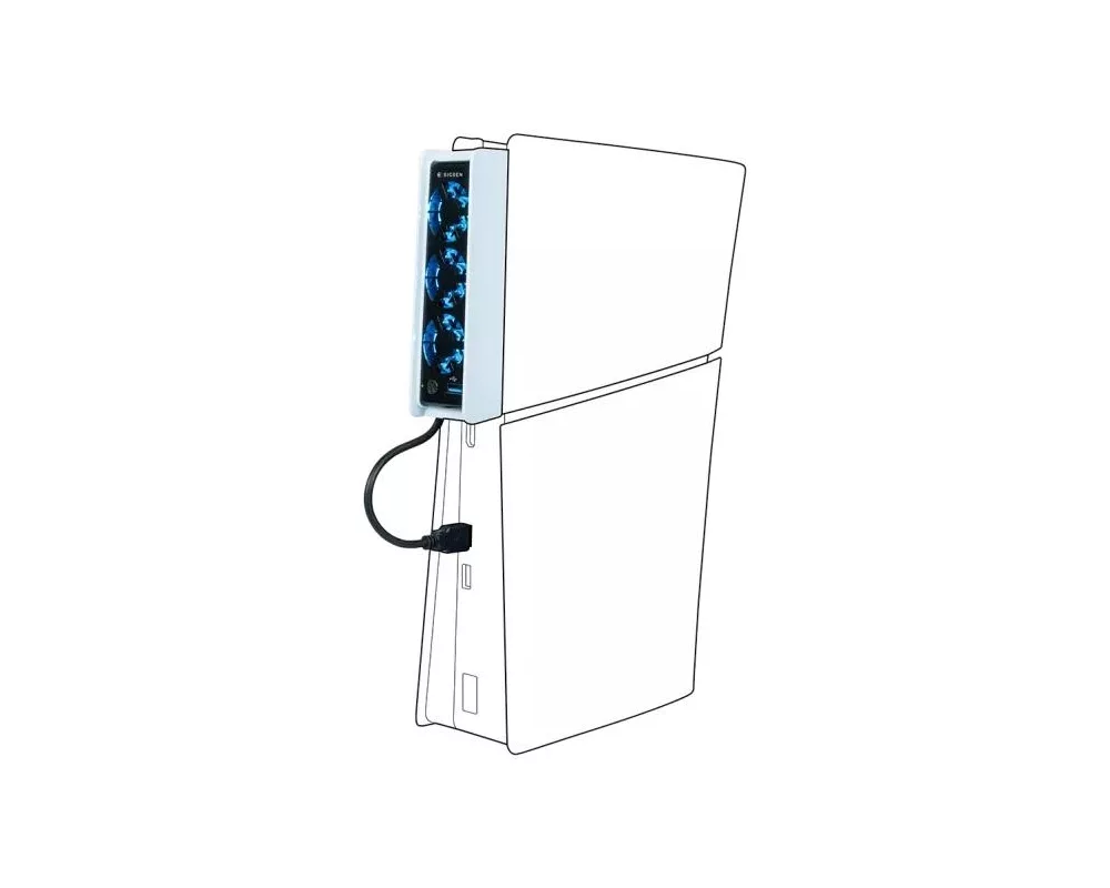 Геймърски аксесоари Вентилатор Nacon, За конзола PS5 Slim 2