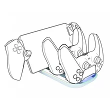  Зарядна станция Nacon, За DualSense падове и Playstation Portal 889481 NC-PS5TRIPLECHARGER на топ цена - PIC.bg