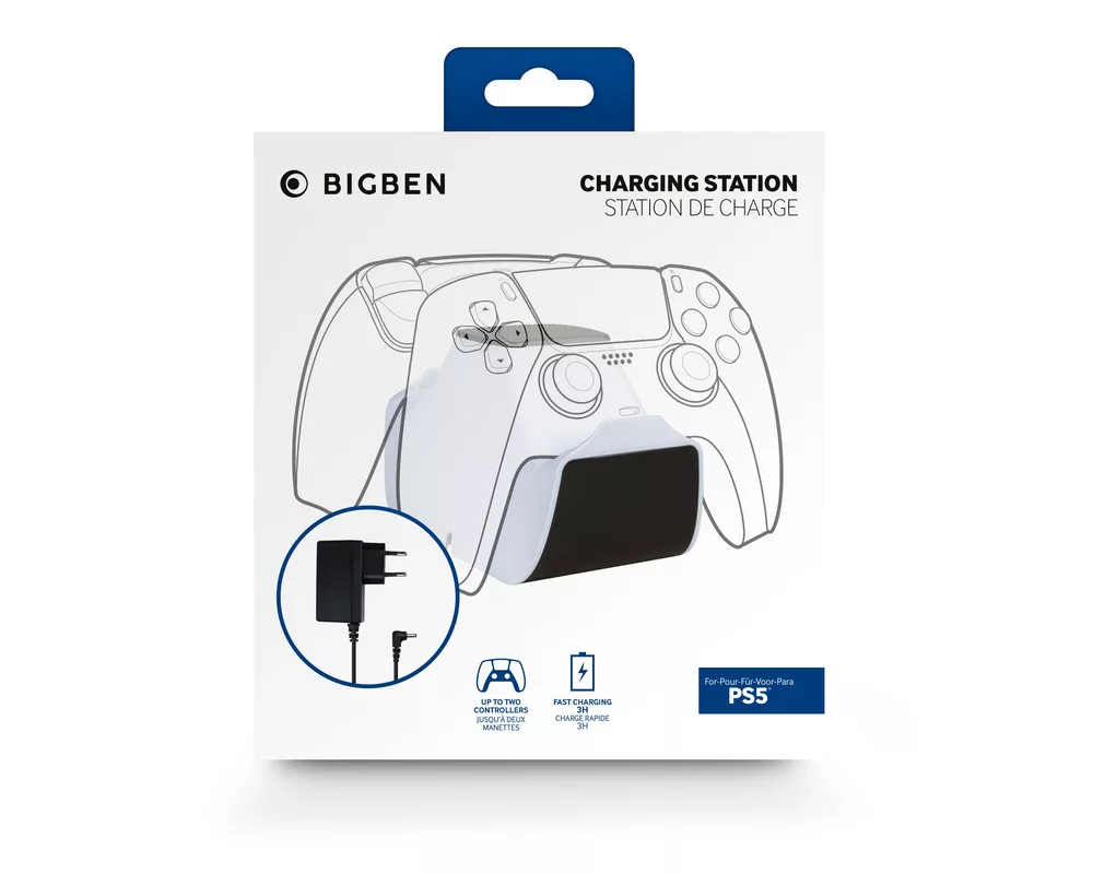 Геймърски аксесоари Зарядна станция Nacon PS5 DUAL Charger V4 5