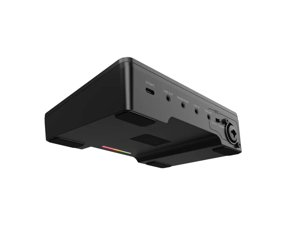 Геймърски аксесоари Аудио Миксер FIFINE SC3 RGB Audio Interface - Black 6