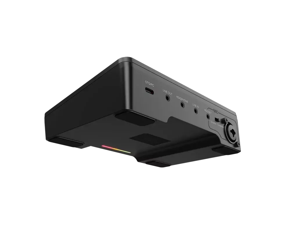 Геймърски аксесоари Аудио Миксер FIFINE SC3 RGB Audio Interface - Black 6