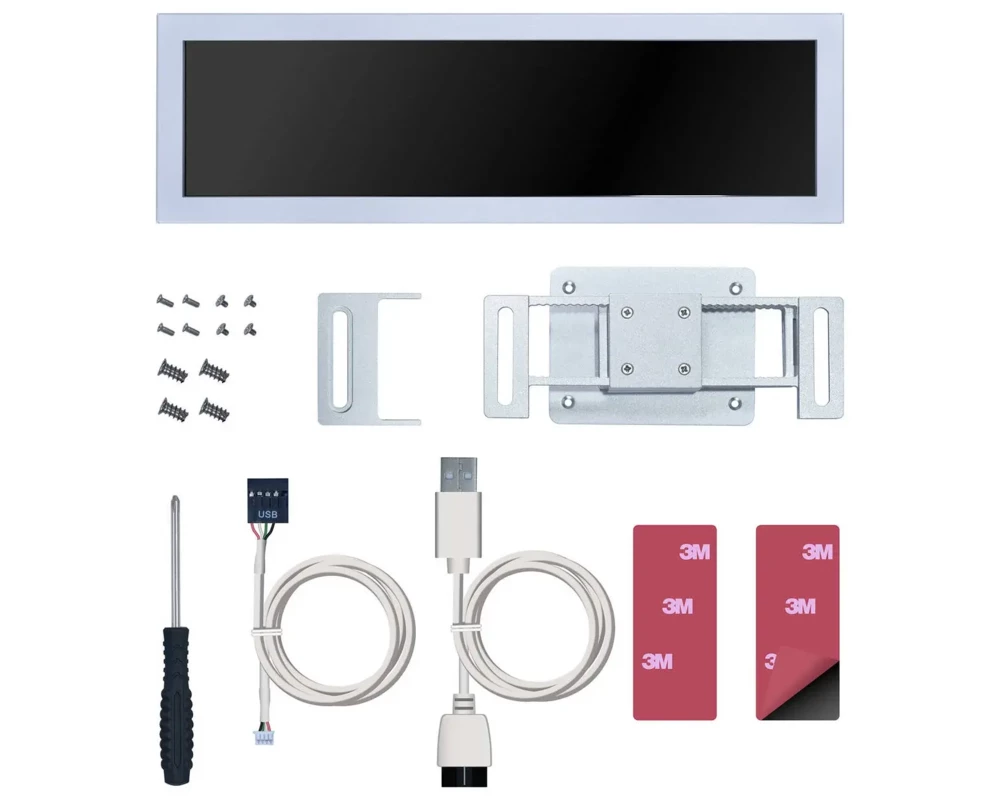 Геймърски аксесоари Команден панел Lian Li 8.8" Universal Screen - White 5