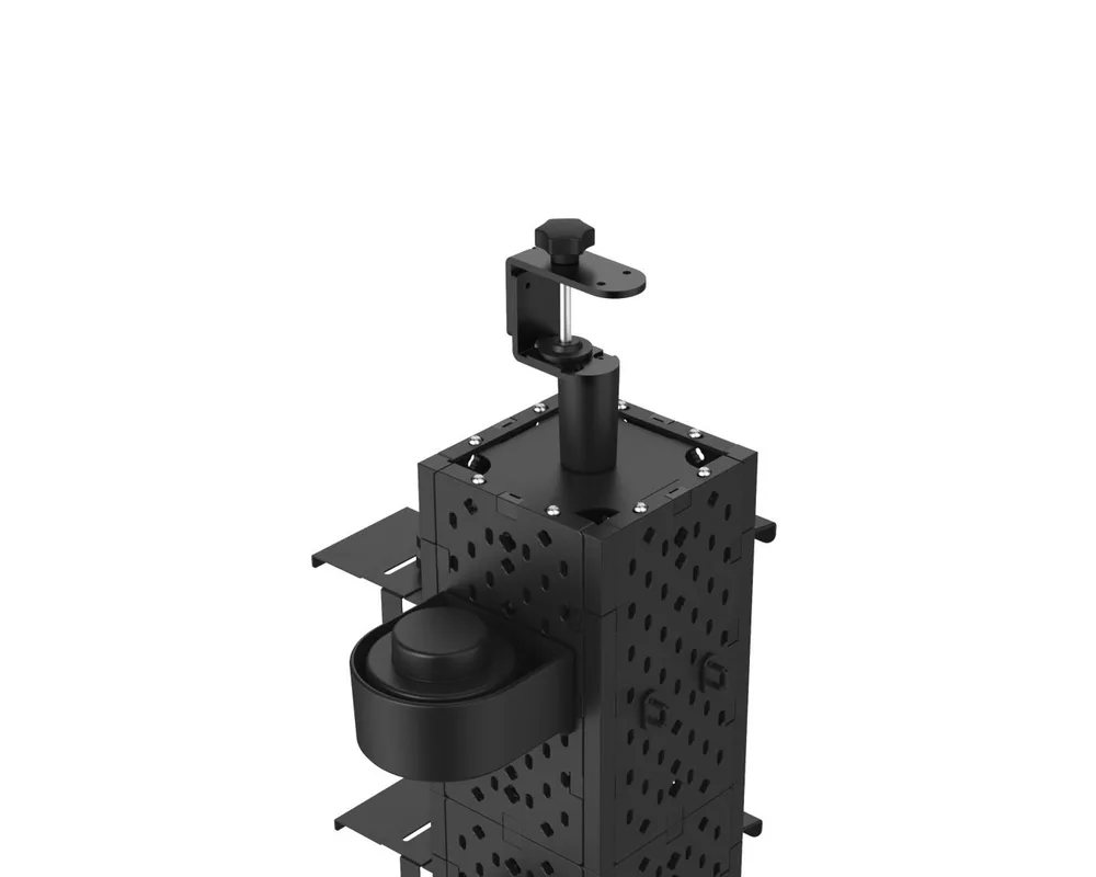 Геймърски аксесоари uRage модулен комплект Peg Board, монтаж на стена/маса, черен 26