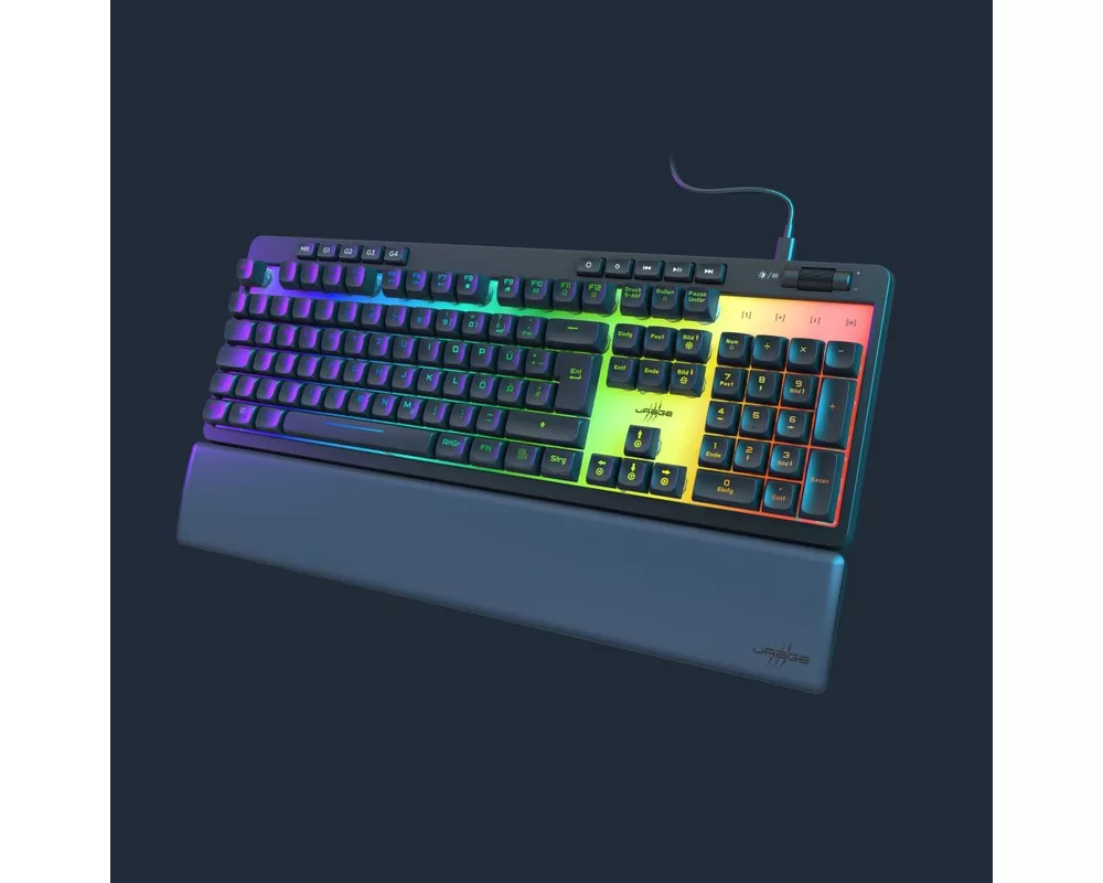 Клавиатура HAMA uRage Геймърска клавиатура "Exodus 515 Illuminated", черна 4