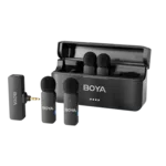 <span>Микрофон</span> Безжична микрофонна система BOYA BY-V4 <span class='catalog-num-in-name'>BY-BY-V4</span> - 