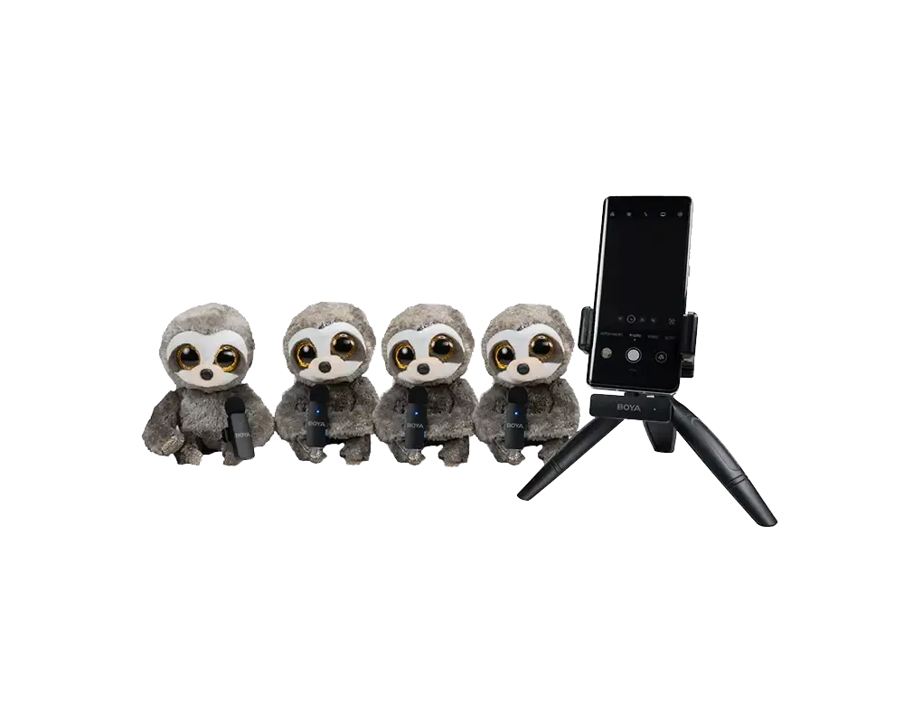 Микрофон Безжична микрофонна система BOYA BY-V4U - USB-C 7