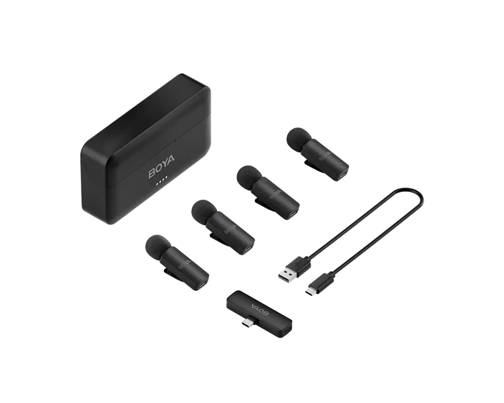 Микрофон Безжична микрофонна система BOYA BY-V4U - USB-C 6