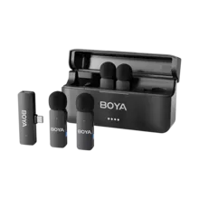  Безжична микрофонна система BOYA BY-V4U - USB-C 889511 BY-BY-V4U на топ цена - PIC.bg