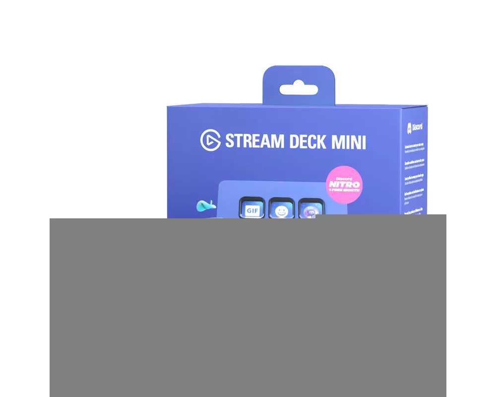 Геймърски аксесоари Elgato Stream Deck Mini Discord Edition 3