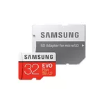 <span>Флаш карта</span> Samsung MicroSD EVO Plus 32GB, Class 10, с адаптер <span class='catalog-num-in-name'>SAM-SDM-MC32GA</span> - 