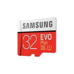 Флаш карта Samsung MicroSD EVO Plus 32GB, Class 10, с адаптер 4