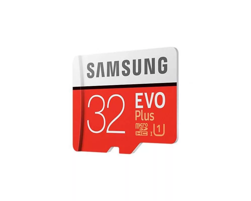 Флаш карта Samsung MicroSD EVO Plus 32GB, Class 10, с адаптер 4