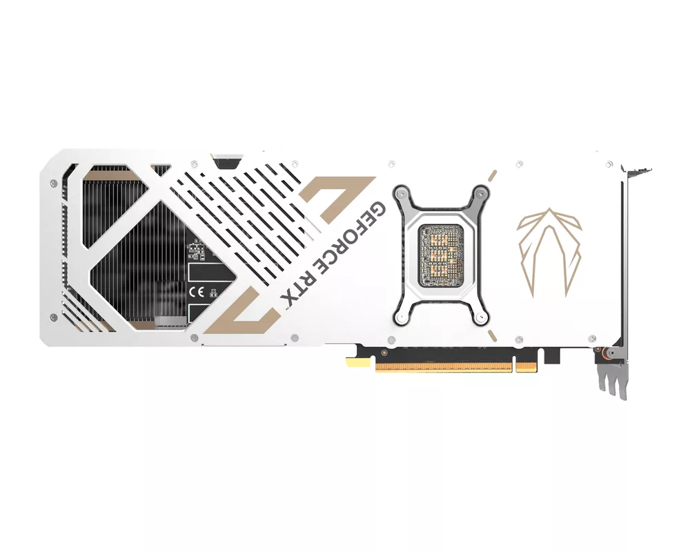 Видеокарта ZOTAC GAMING RTX 5070 TI Solid Core OC White 16GB GDDR7 4